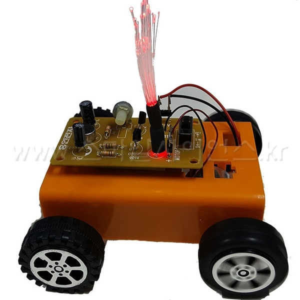 [KS-110-1]소리감지센서광섬유로봇자동차(핀타입) 전국학생창작탐구올림피아드용