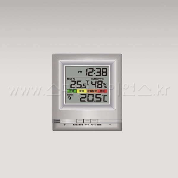 (KSIC-2159)디지털온도 습도 열중증지수계