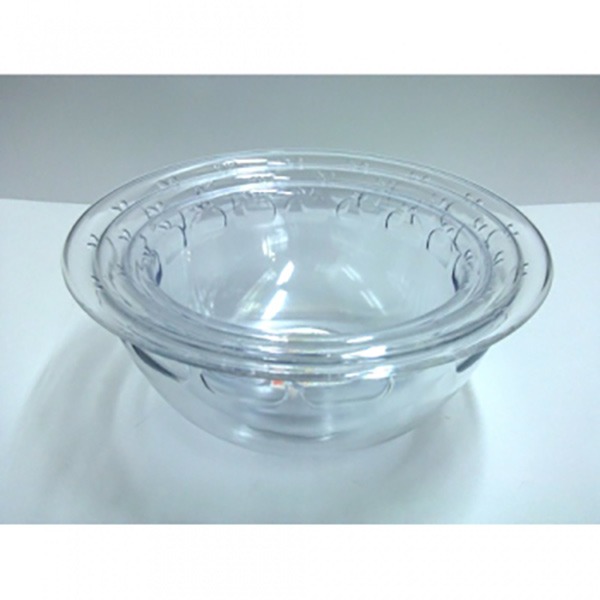 투명믹싱볼(플라스틱야채그릇)-1호(ø230mm)