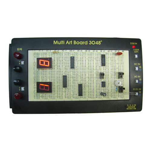 MAB 브레드보드/브래드보드 LED DISPLAY 100진 카운터(B-57)
