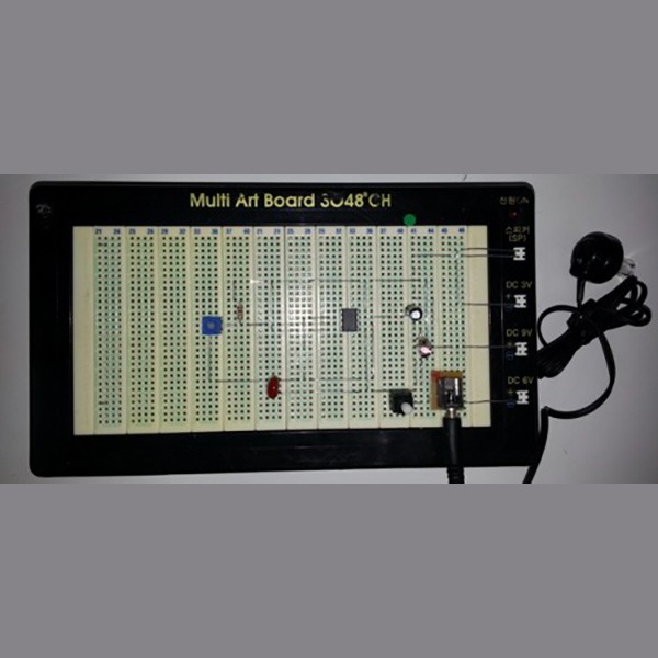 MAB 브레드보드/브래드보드 B-104 IC 발진 회로를 응용한 모르스 통신